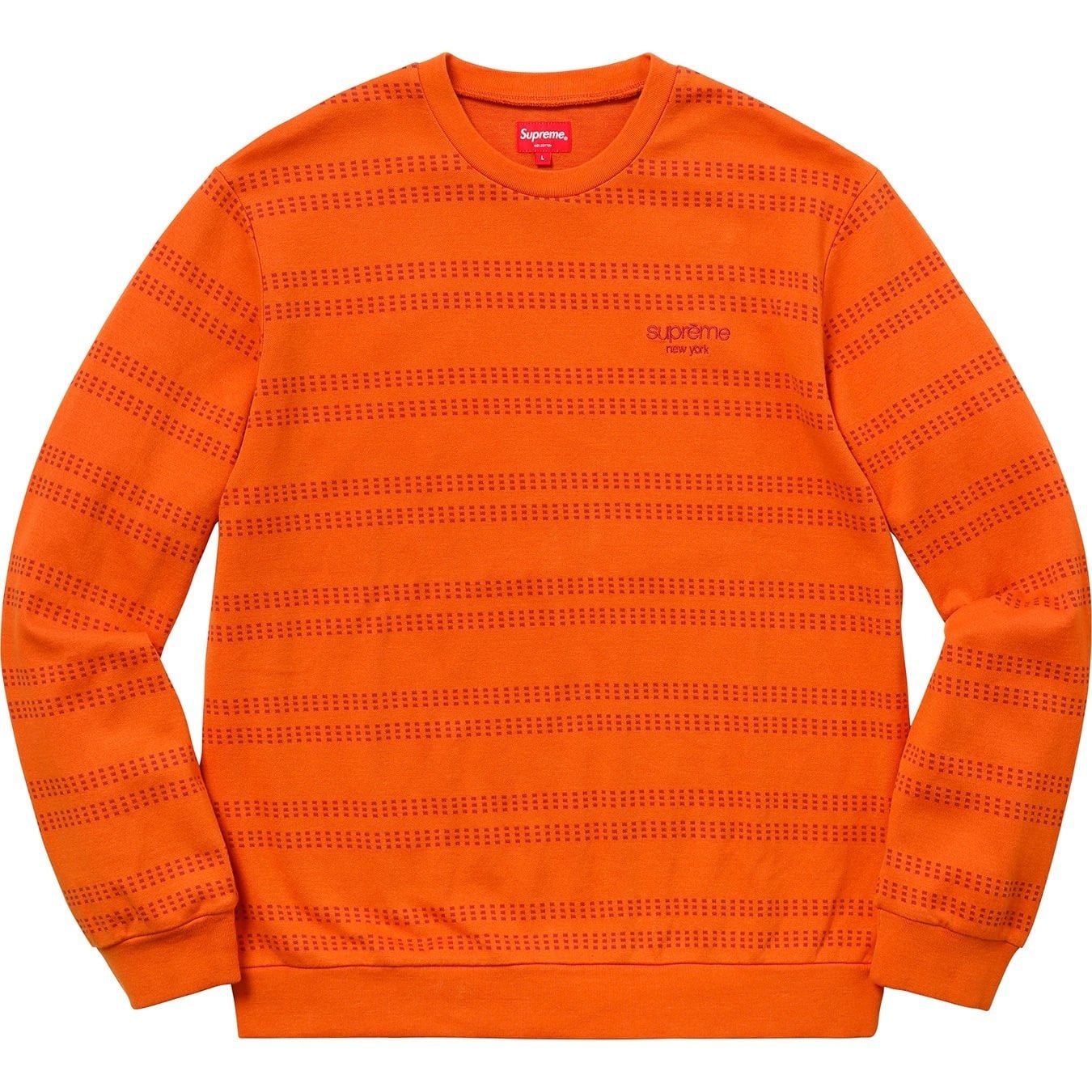 Dash Stripe Crewneck view 3